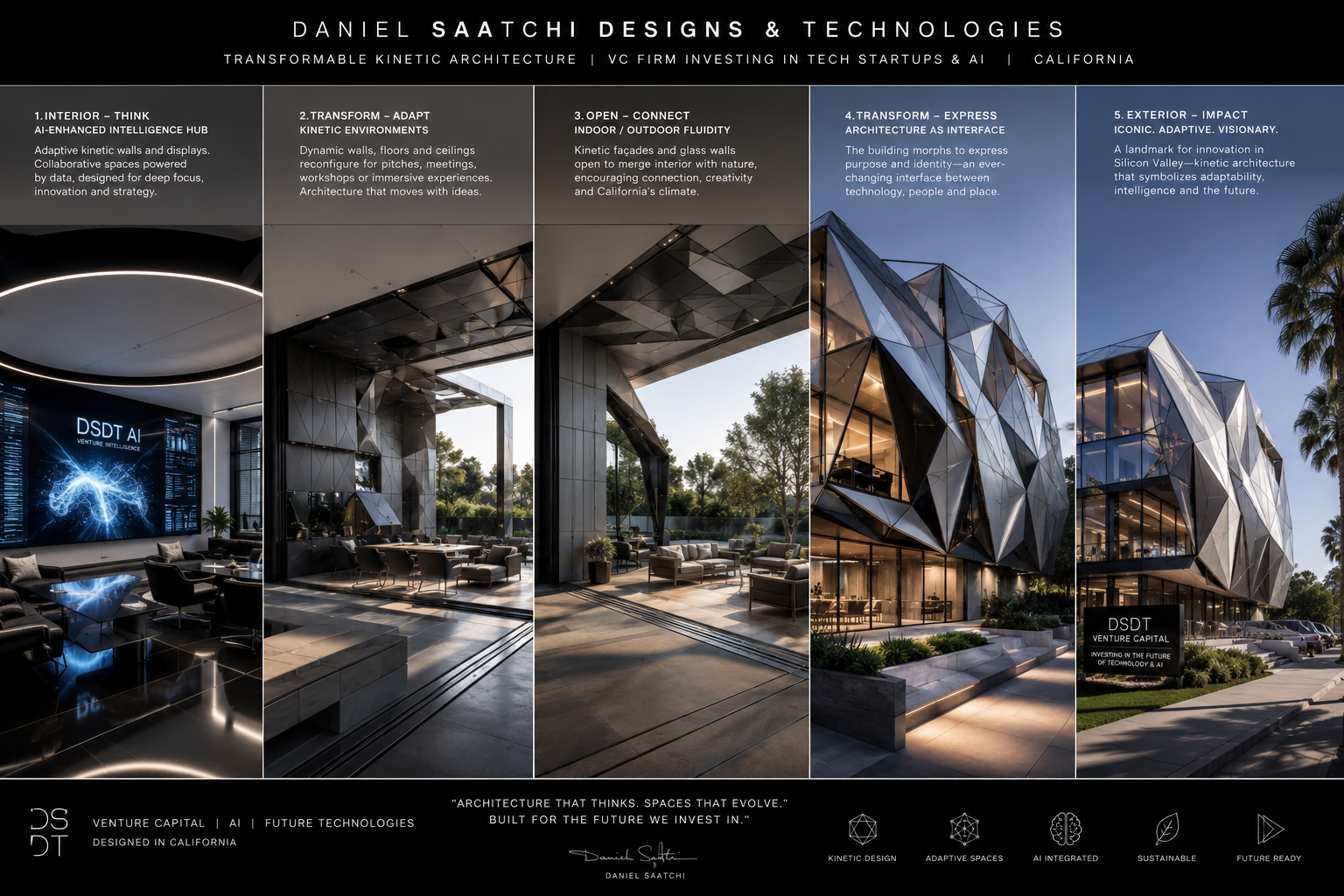 DSDT San Francisco — transformable VC headquarters concept